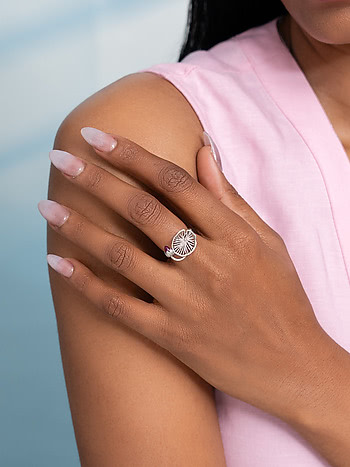 Rise Above Notions Ring in 925 Silver