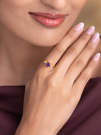  Cluster Ring In Gold-Plated 925 Silver