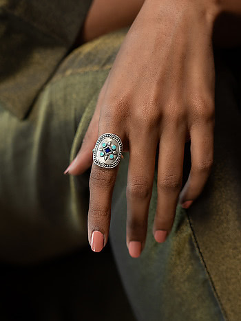 Sargam Ring in 925 Silver
