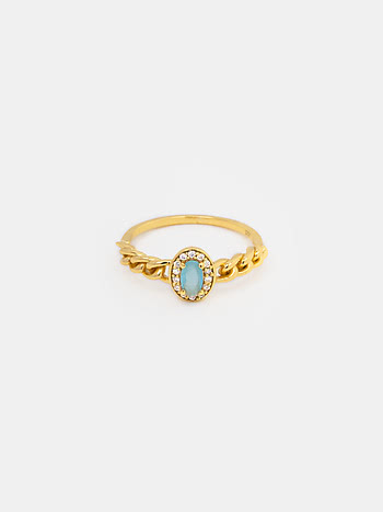 Glory Ring In Gold-Plated 925 Silver