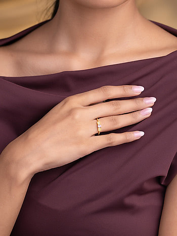 Day Dream Ring In Gold-Plated 925 Silver