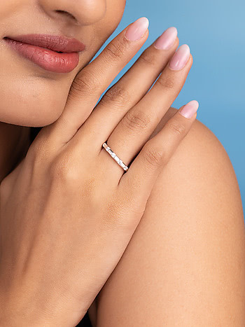 Dainty Ring In 925 Silver