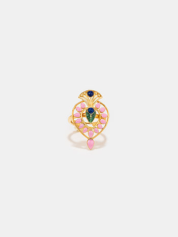 Mukuta Dyuti Ring in Gold Plated 925 Silver