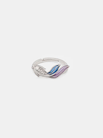 Fins of Freedom Ring in 925 Silver