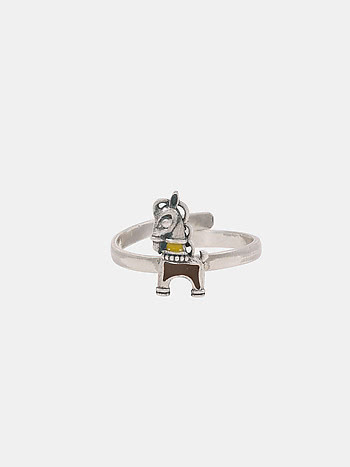Turongo Ring in Oxidised 925 Silver