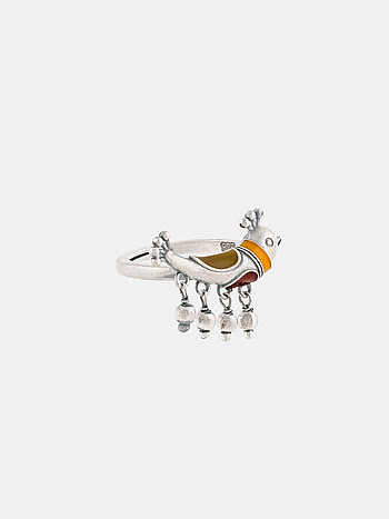 Khag Ring in Oxidised 925 Silver