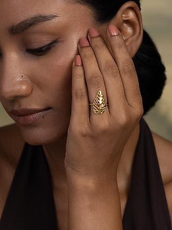 Ascent Ring in Gold Plated 925 Silver