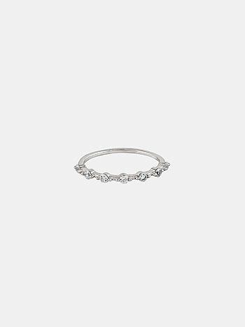 Moonlit Mist Ring in 925 Silver