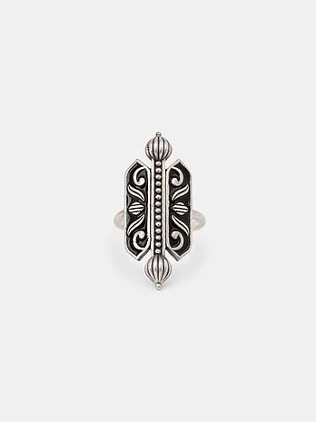 Valiant Archery Ring in 925 Silver