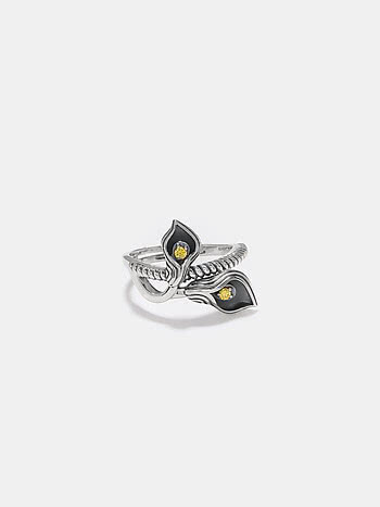 Lily of Spontaneity Ring in 925 Silver