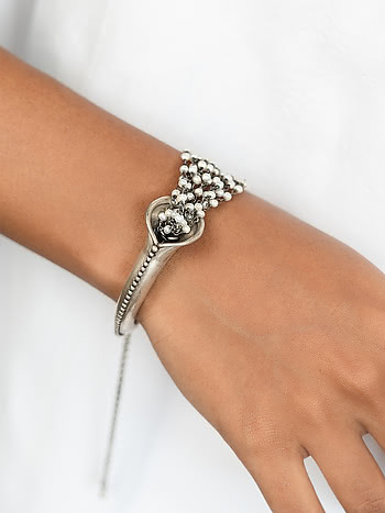 Silver Bracelet for Girls  Stylish and Adorable Silver Bracelets for Young  Fashionistas – NEMICHAND JEWELS