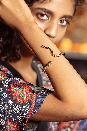 Counting Stars Bracelet in Gold Plating