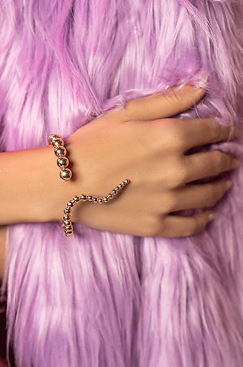Counting Stars Bracelet in Rose Gold Plating