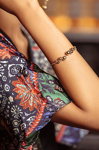 SOS Bracelet in Gold Plating