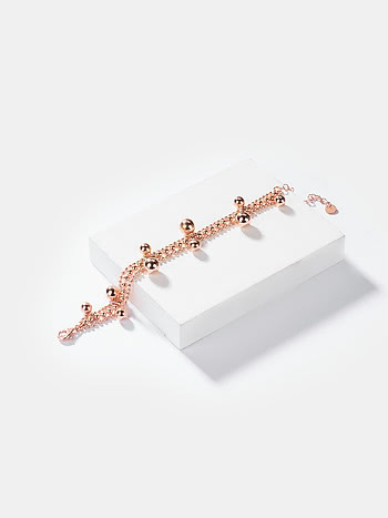 Sorry Not Sorry Bracelet in Rose Gold Plated in 925 Silver