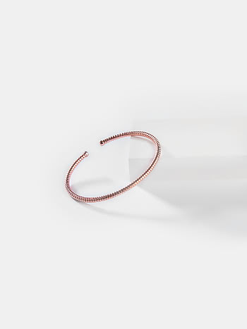 Dig It Bracelet in Rose Gold Plated in 925 Silver