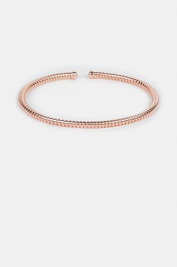 Dig It Bracelet in Rose Gold Plating