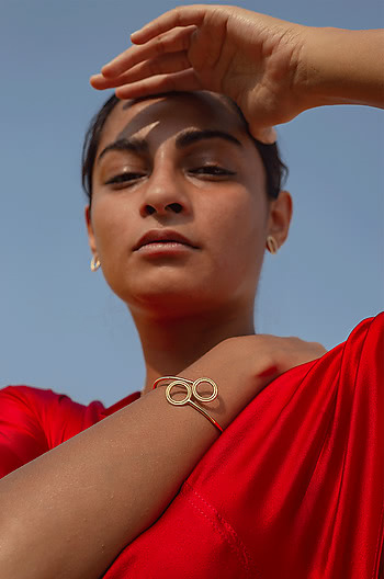Issa Mood Bracelet in Gold Plating