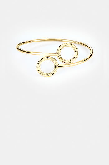Issa Mood Bracelet in Gold Plating