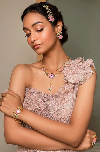 Gal Mithi Bracelet in Gold Plated Brass