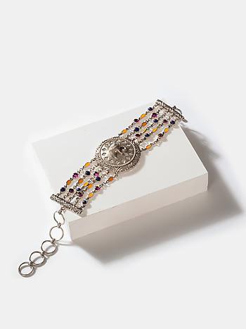 Haathi Motif Bracelet in 925 Silver
