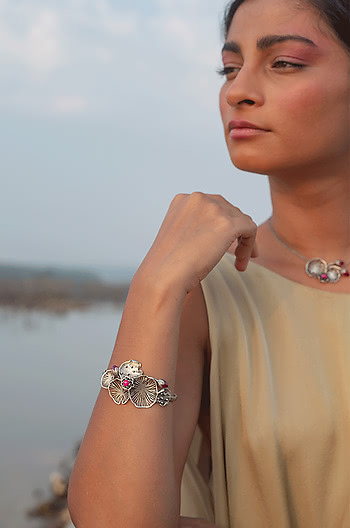 Rise Above Abuse Bracelet in 925 Silver