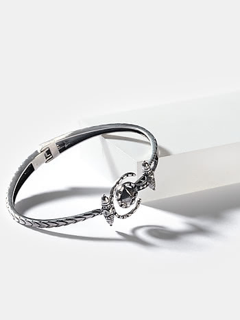 Akota Inspired Cuff Bracelet in 925 Silver