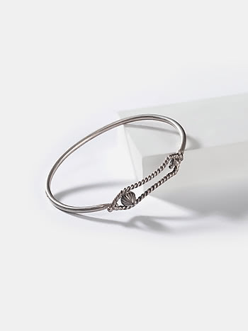 Vedhla Inspired Flexi Bracelet in 925 Silver