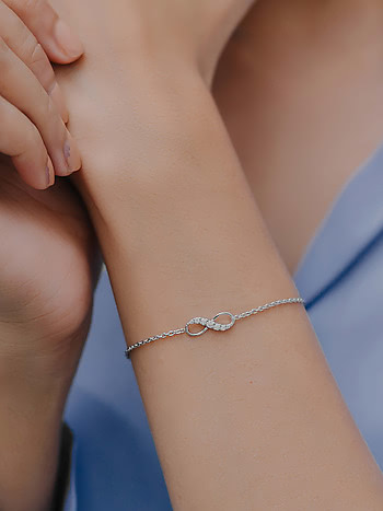 Buy Silver Bracelets for Women Online in India  Ornate Jewels