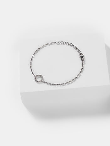 What Goes Around Circle Bracelet in 925 Silver