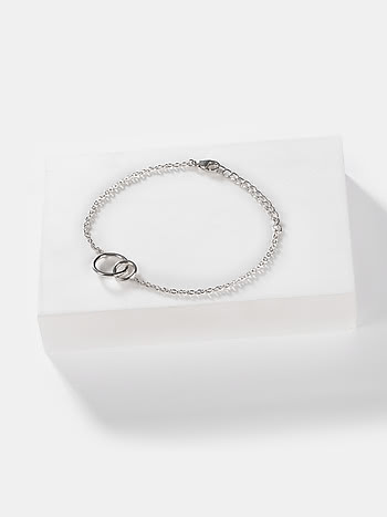 Stay with Me Circle Bracelet in 925 Silver