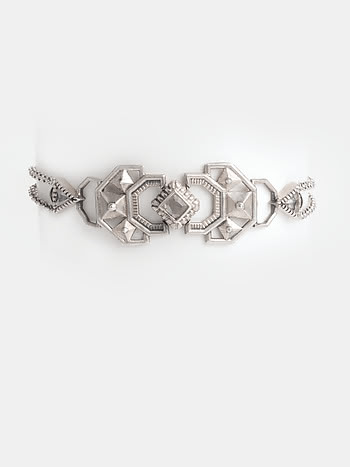 Rosalind Bracelet in Oxidised 925 Silver