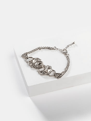 Rosalind Bracelet in Oxidised 925 Silver