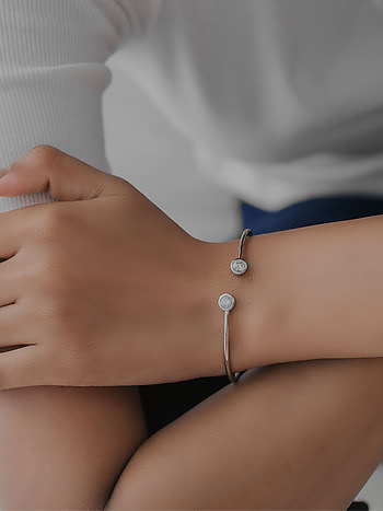 5 mm Stone See You Again Bracelet in 925 Silver