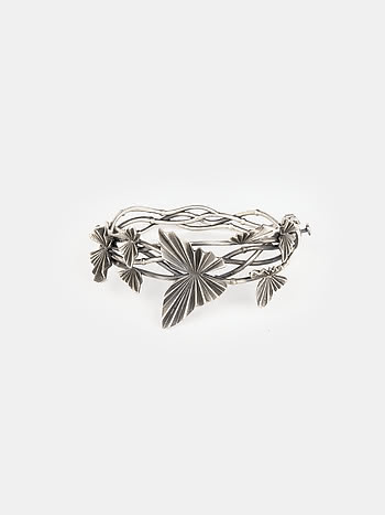 Oxidised Chasing My Burning Passion Bracelet in 925 Silver