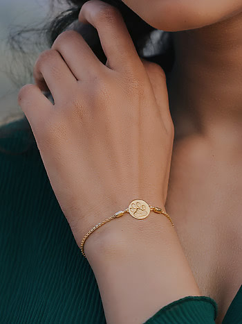 Absolutely Pawsome Bracelet in Gold Plated 925 Silver