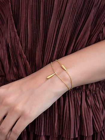 Drops of Jupiter Bracelet in Gold Plated 925 Silver