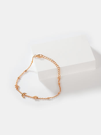 Talking to the Moon Bracelet in Gold Plated 925 Silver