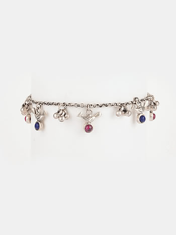 Mor Motif Bracelet 925 Silver