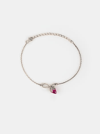 Oxidised Rise Above Doubts Bracelet in 925 Silver