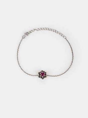 Oxidised Rise Above Stereotypes Bracelet in 925 Silver