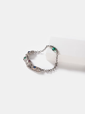 Feeling Sundar Oxidised Bracelet in 925 Silver