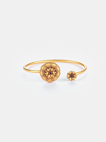 Venturianum Bloom Bracelet in Antique Gold Plated 925 Silver