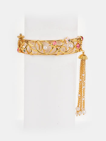 Dilliwali Galfriend Bracelet in Gold Plated 925 Silver