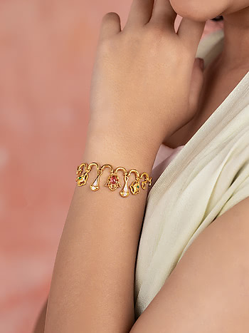 Bridechilla Bracelet in Gold Plated 925 Silver