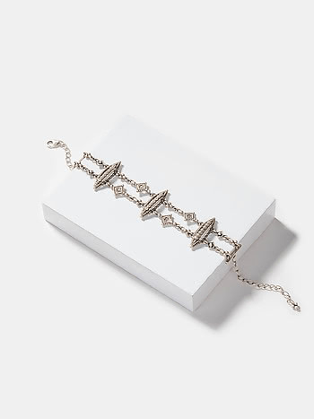 Enchantment Bracelet in Oxidised 925 Silver