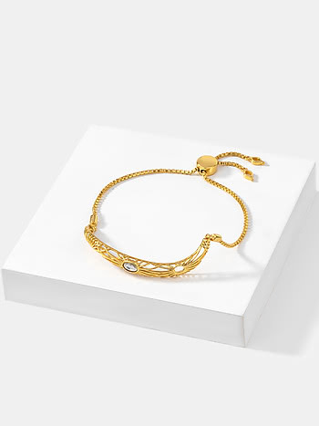 Queen of Good Advice Bracelet in Gold Plated 925 Silver