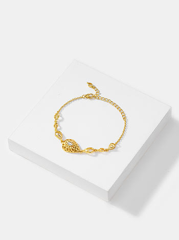 Queen of Checklists Bracelet in Gold Plated 925 Silver