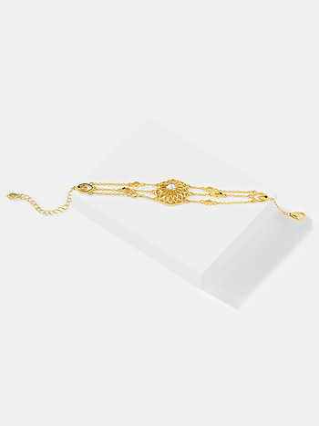 Queen of Solutions Bracelet in Gold Plated 925 Silver