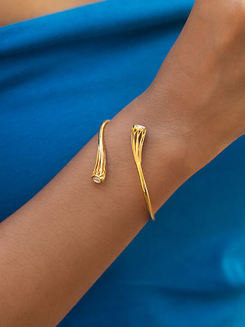 Queen of Connections Bracelet in Gold Plated 925 Silver